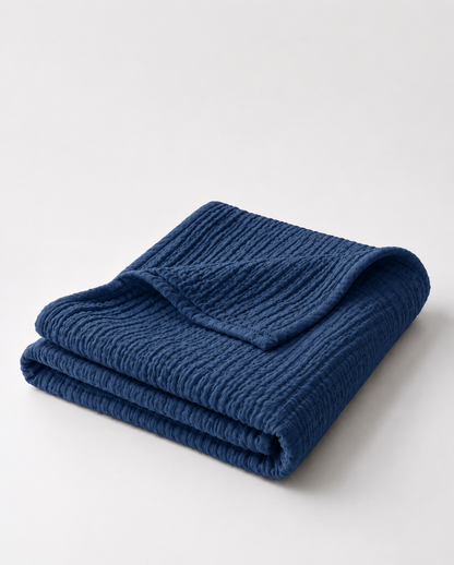 Cooling Musselintæppe – 100% Musselin Bomuld
