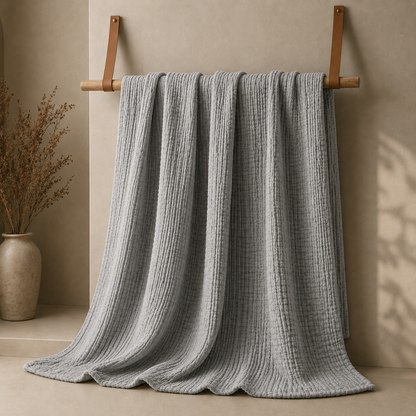 Cooling Musselintæppe – 100% Musselin Bomuld