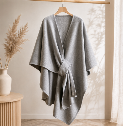 Blød Poncho Sjal