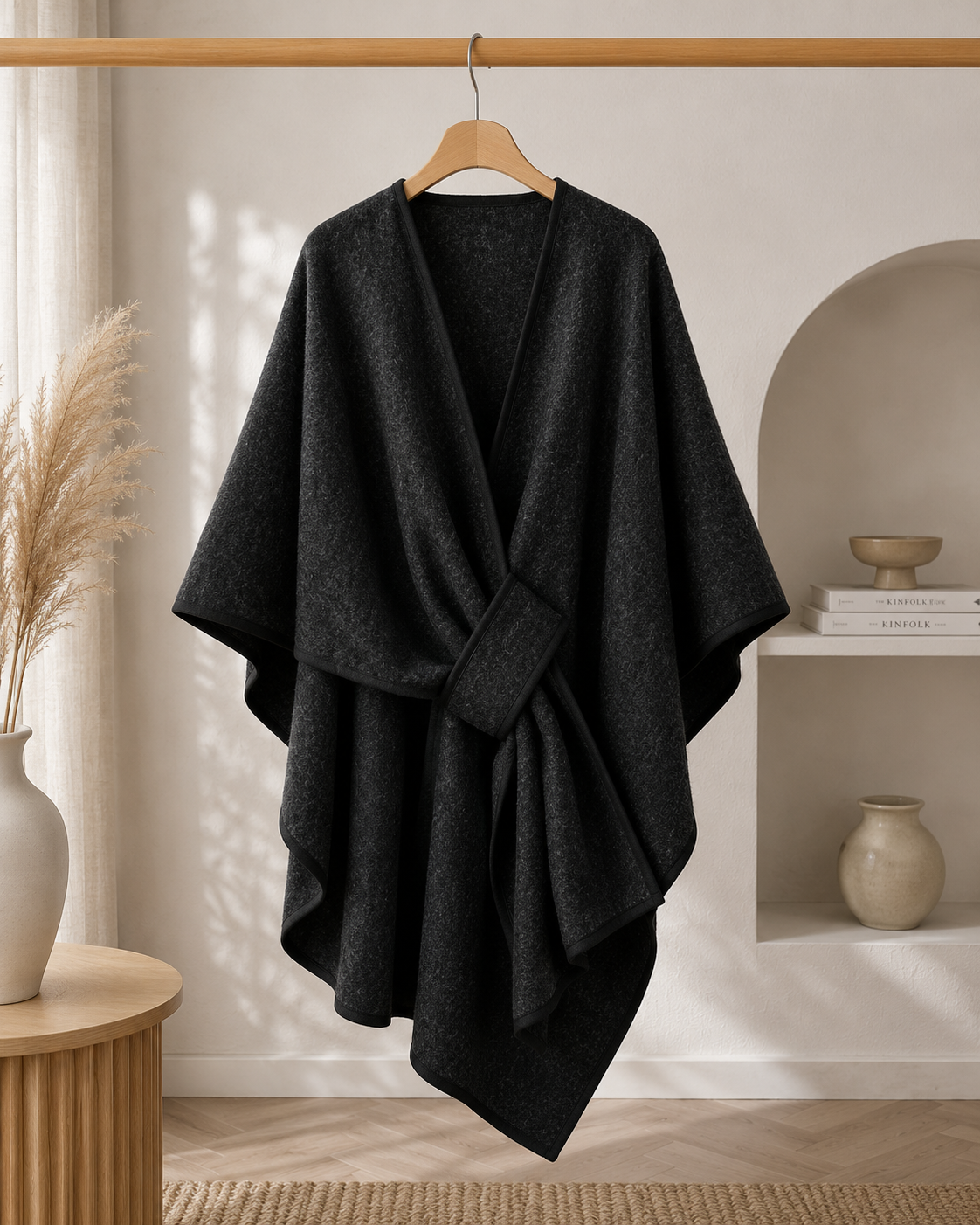 Blød Poncho Sjal